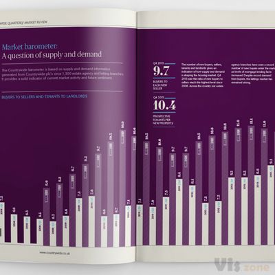 Infographic Report: Countrywide on Behance