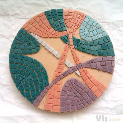 WIP Wednesday: “Chord Diagram” (9 May 2012) | Julie Sperling Mosaics