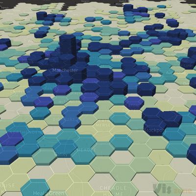 Making a Hex Bin Layer for Greater Manchester | by Jamie Whyte | Medium