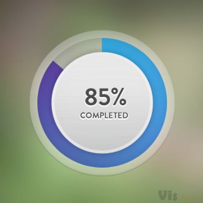 Current Radial Progress by Ashan Jay on Dribbble