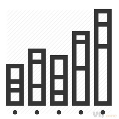 Analysis, bar, chart, graph, growth, planning stats, stacked column icon - Download on Iconfinder