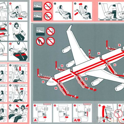Safety.Mania.Ru :: On-board Safety Cards Collection :: Коллекция Инструкций по безопасности на борту авиалайнеров